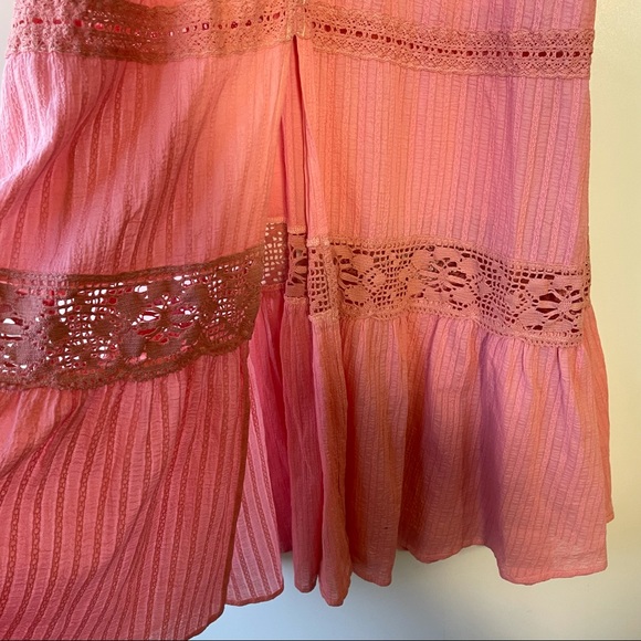 Arrata silent journey - Anthropologie bohemian pink sleeveless maxi - Picture 12 of 14